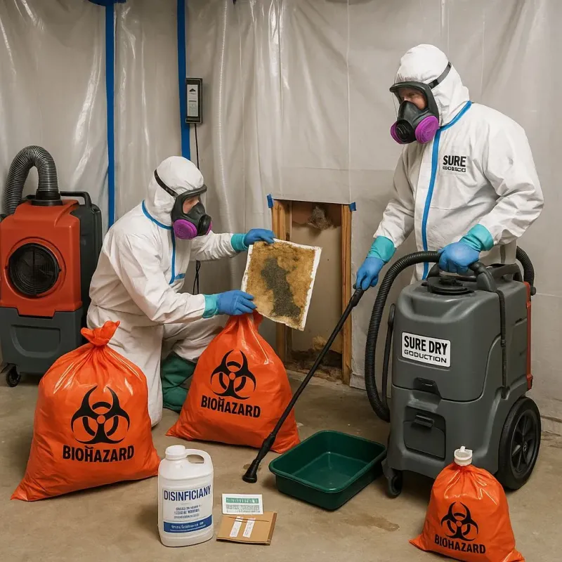Contaminated Water Handling Protocols process in Hughes County, SD